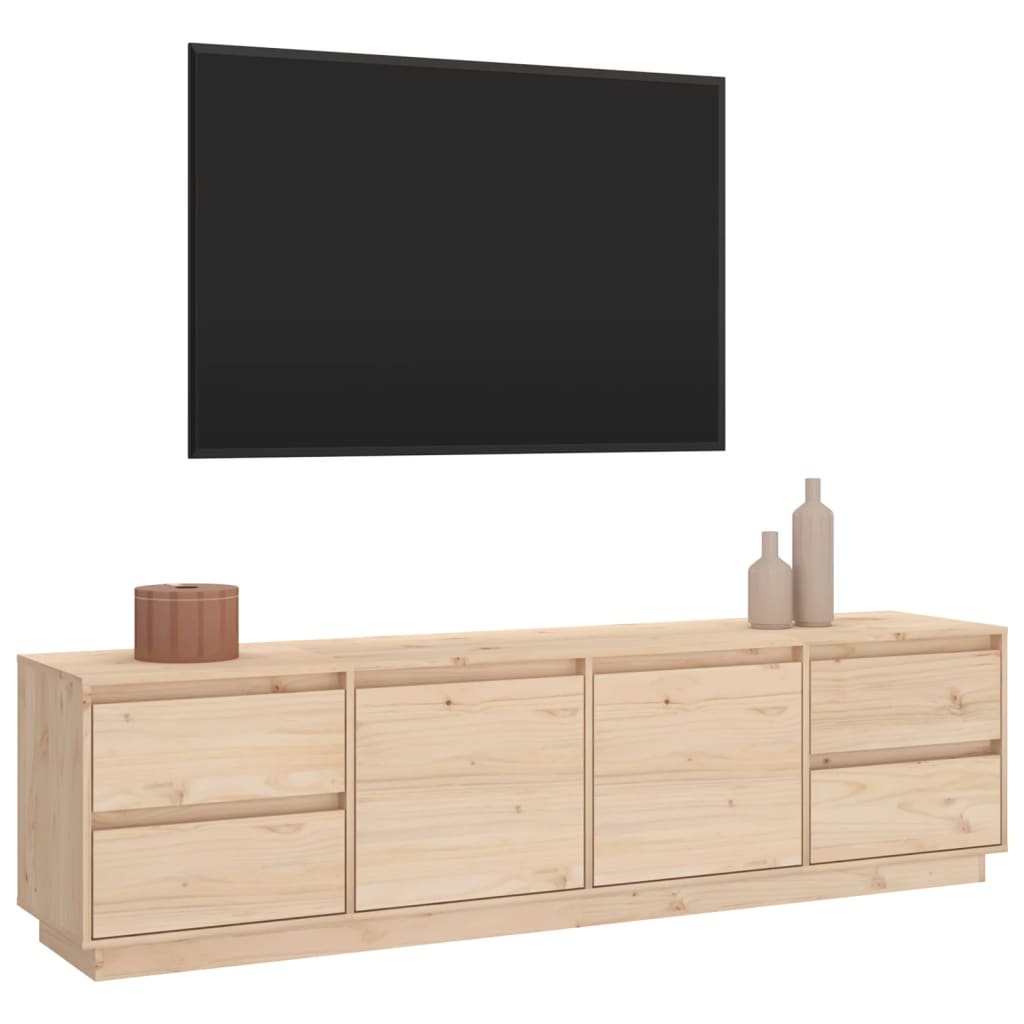 TV-Møbel Tre TV-benk 176x37x47,5 cm heltre furu