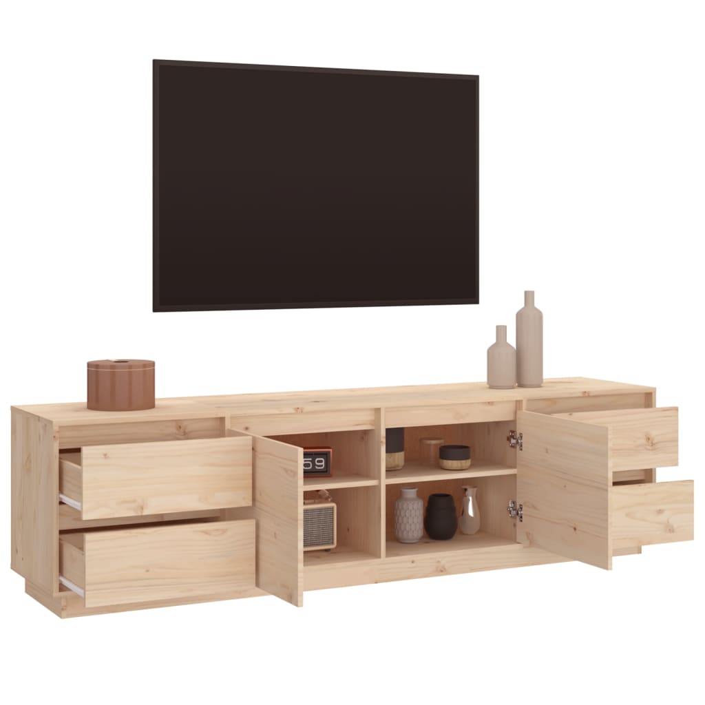 TV-Møbel Tre TV-benk 176x37x47,5 cm heltre furu