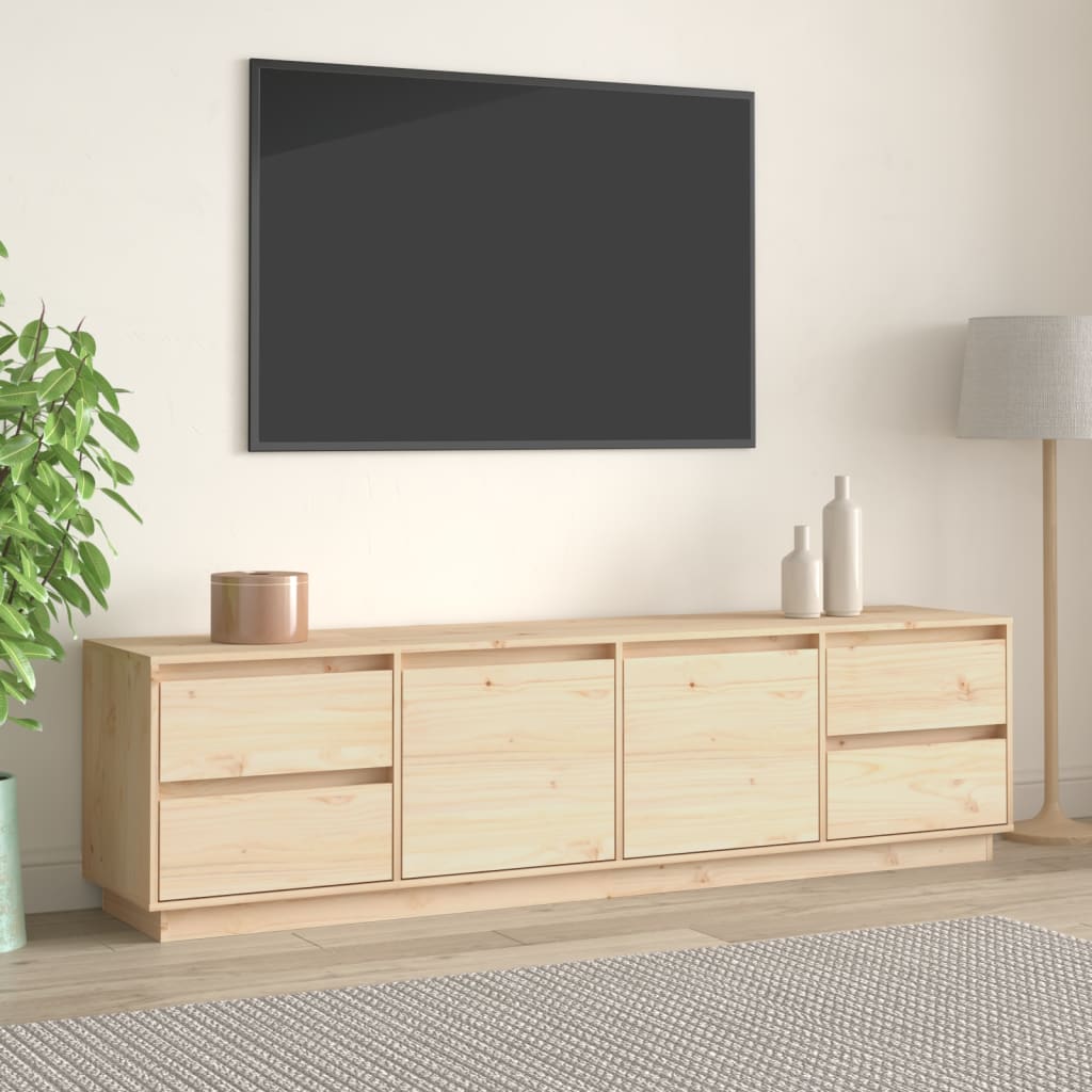 TV-Møbel Tre TV-benk 176x37x47,5 cm heltre furu