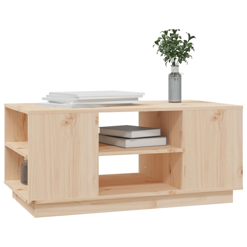 Salongbord Sofabord Tre heltre furu 90x49x40,5 cm