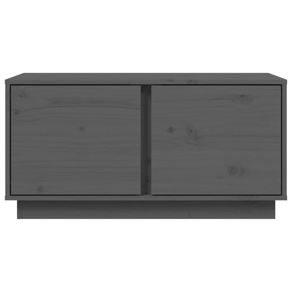 Salongbord Sofabord Grå 80x50x40 cm heltre furu