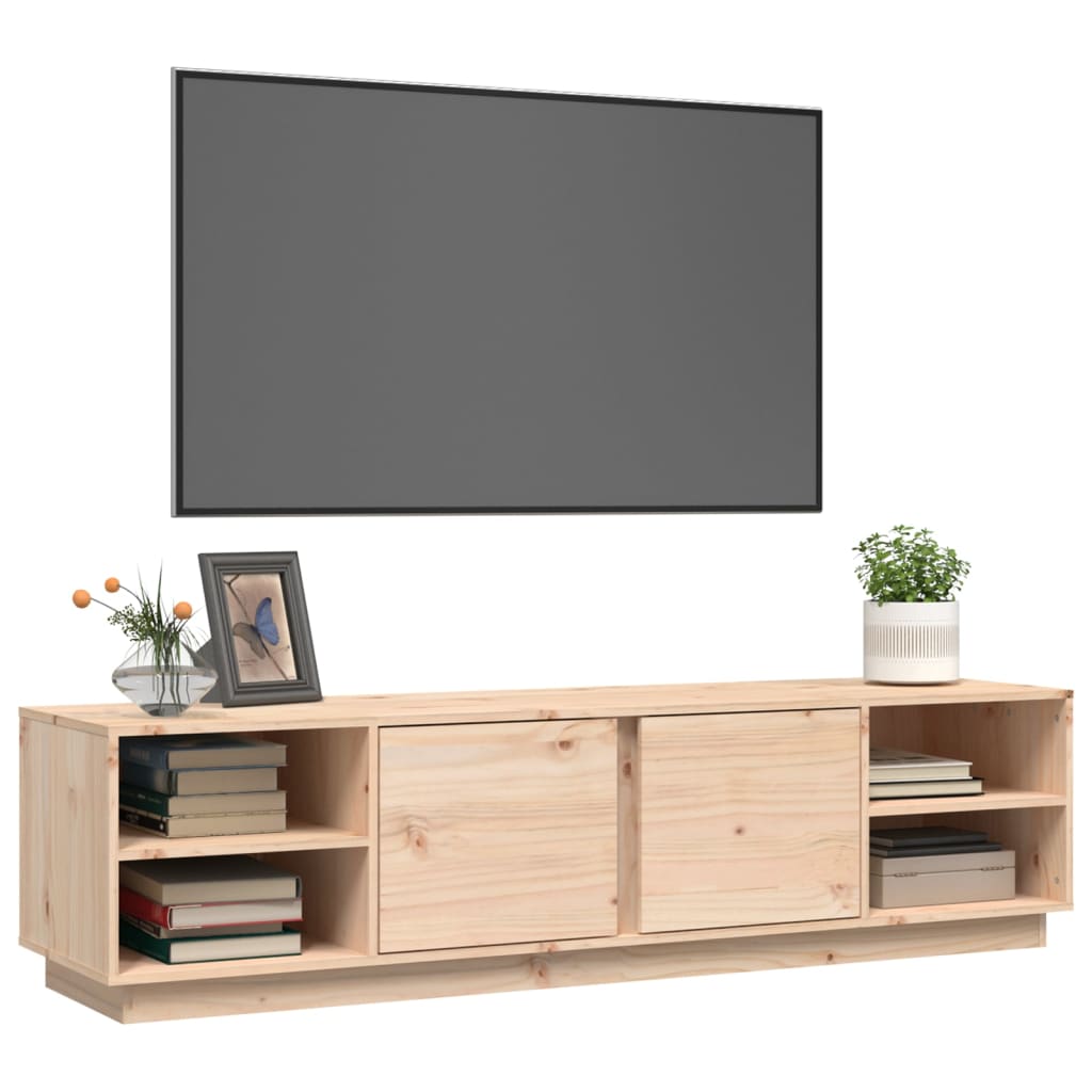 TV-Møbel Tre TV-benk heltre furu 156x40x40 cm