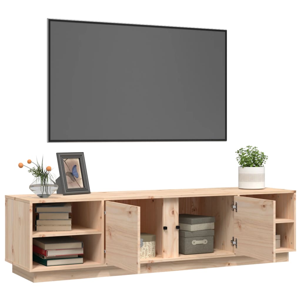 TV-Møbel Tre TV-benk heltre furu 156x40x40 cm