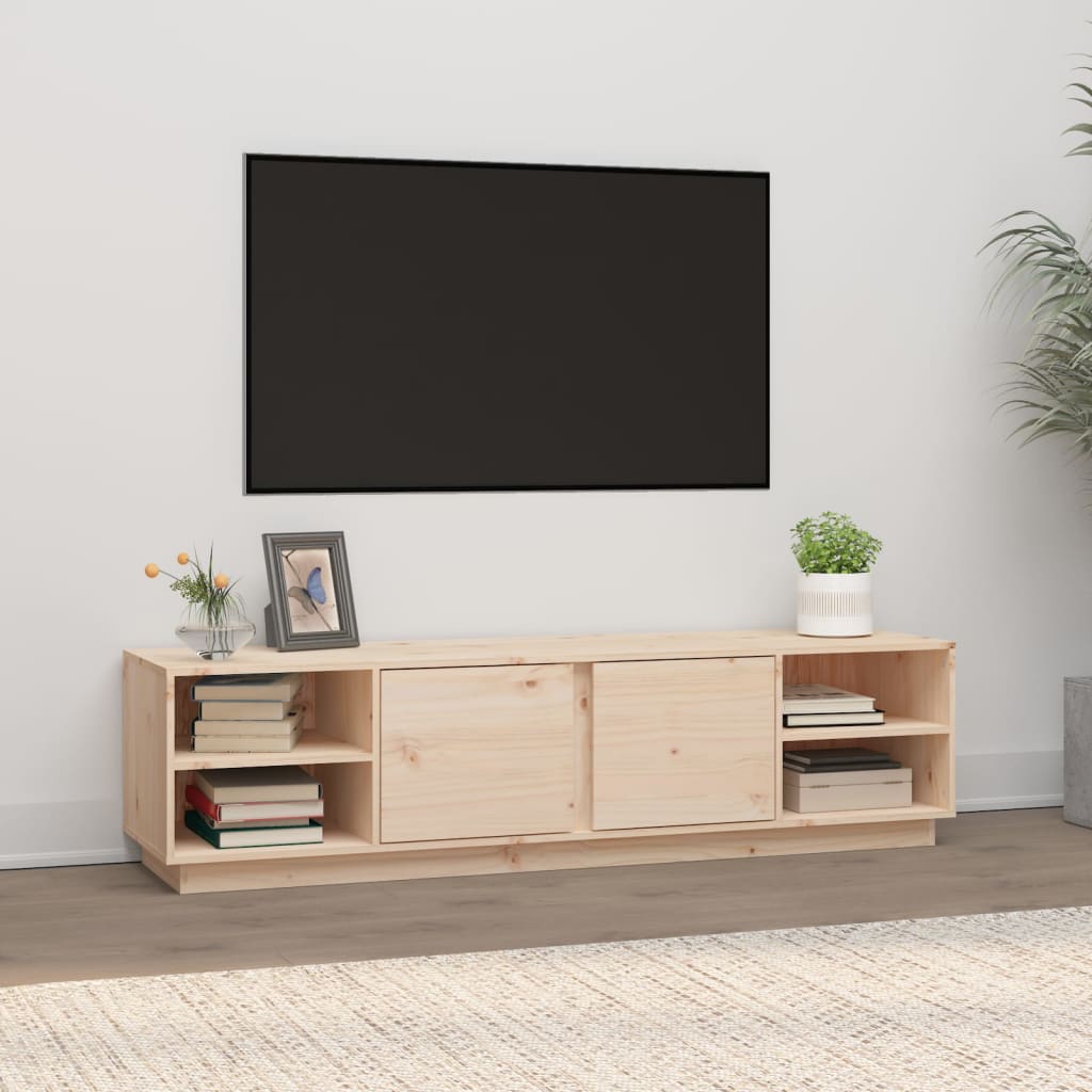 TV-Møbel Tre TV-benk heltre furu 156x40x40 cm