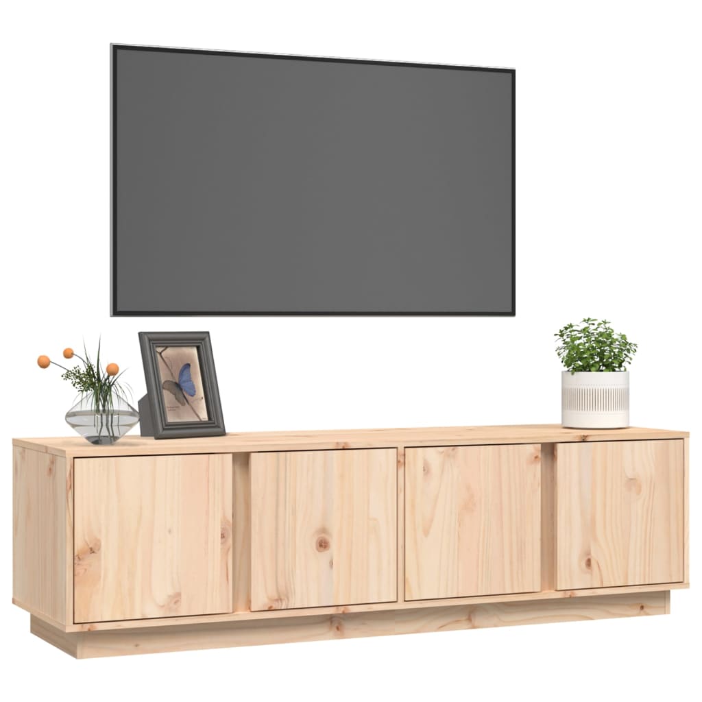 TV-Møbel Tre TV-benk 140x40x40 cm heltre furu