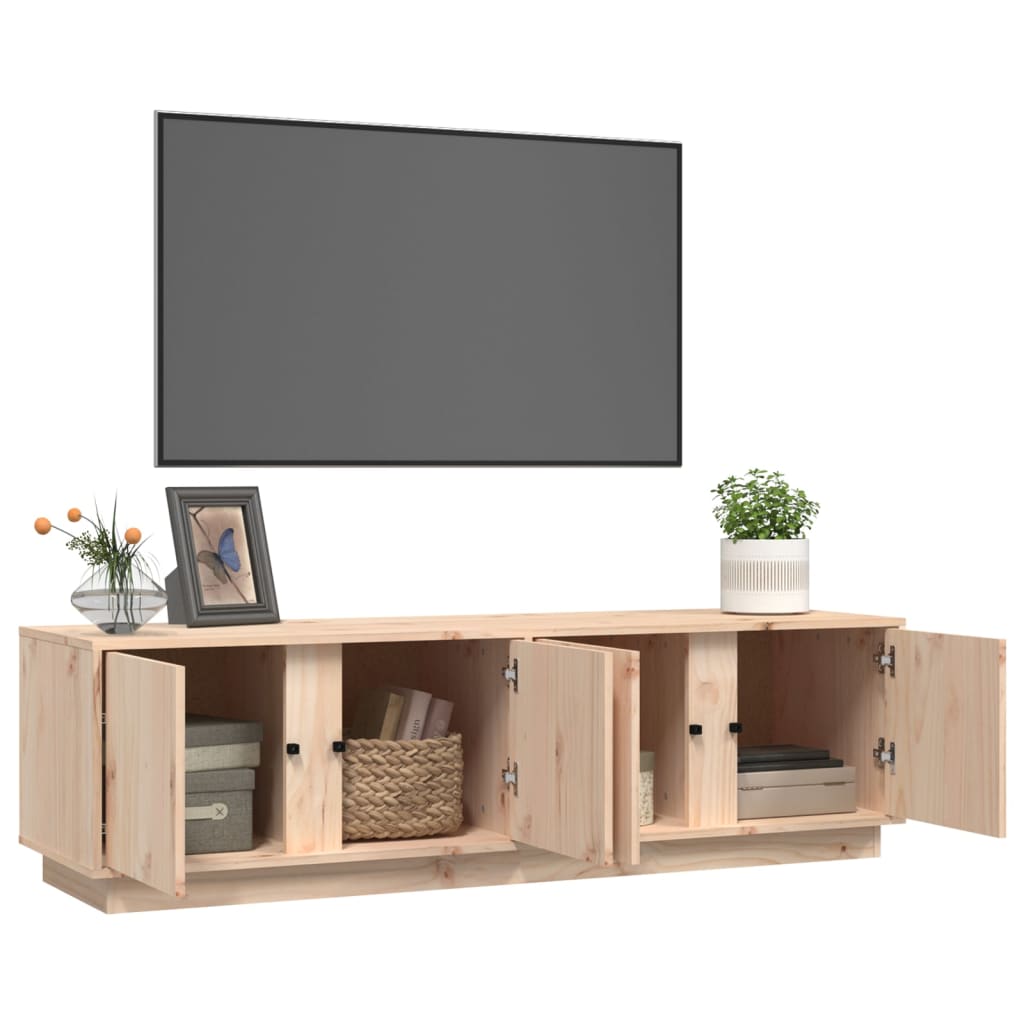 TV-Møbel Tre TV-benk 140x40x40 cm heltre furu
