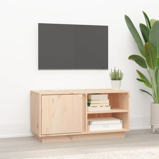 TV-Møbel Tre Tv-benk 80x35x40,5 cm heltre furu