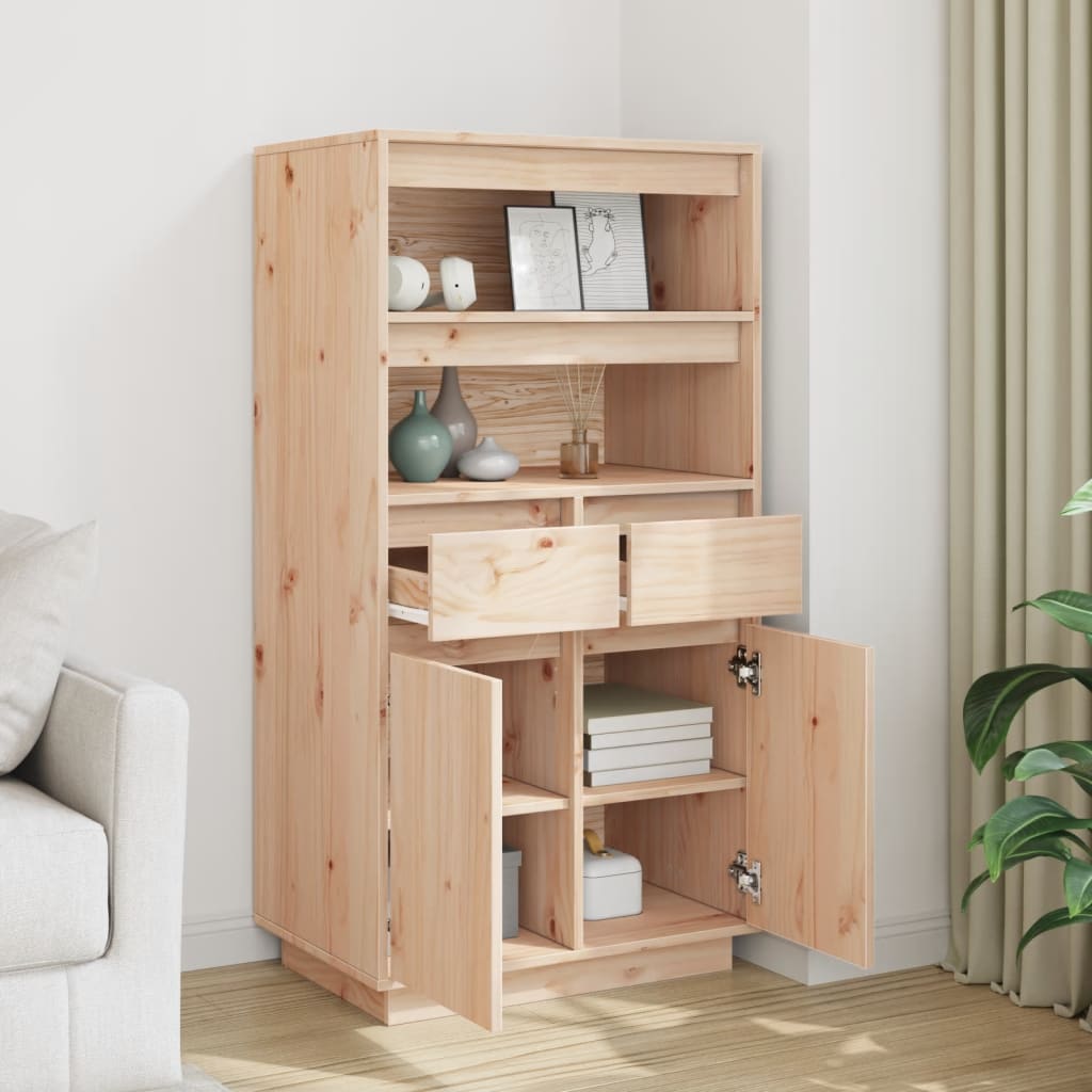 Skap heltre furu 60x40x116,5 cm