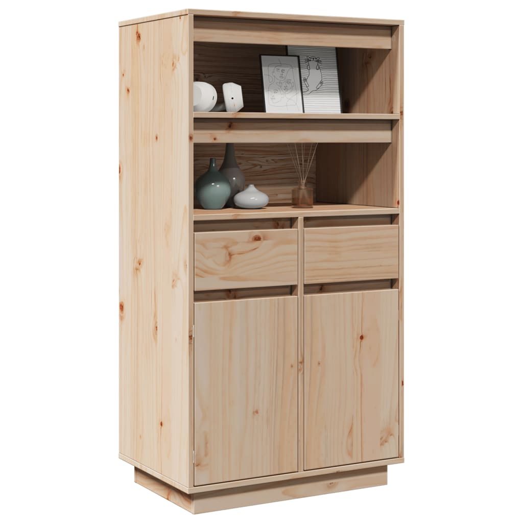Skap heltre furu 60x40x116,5 cm