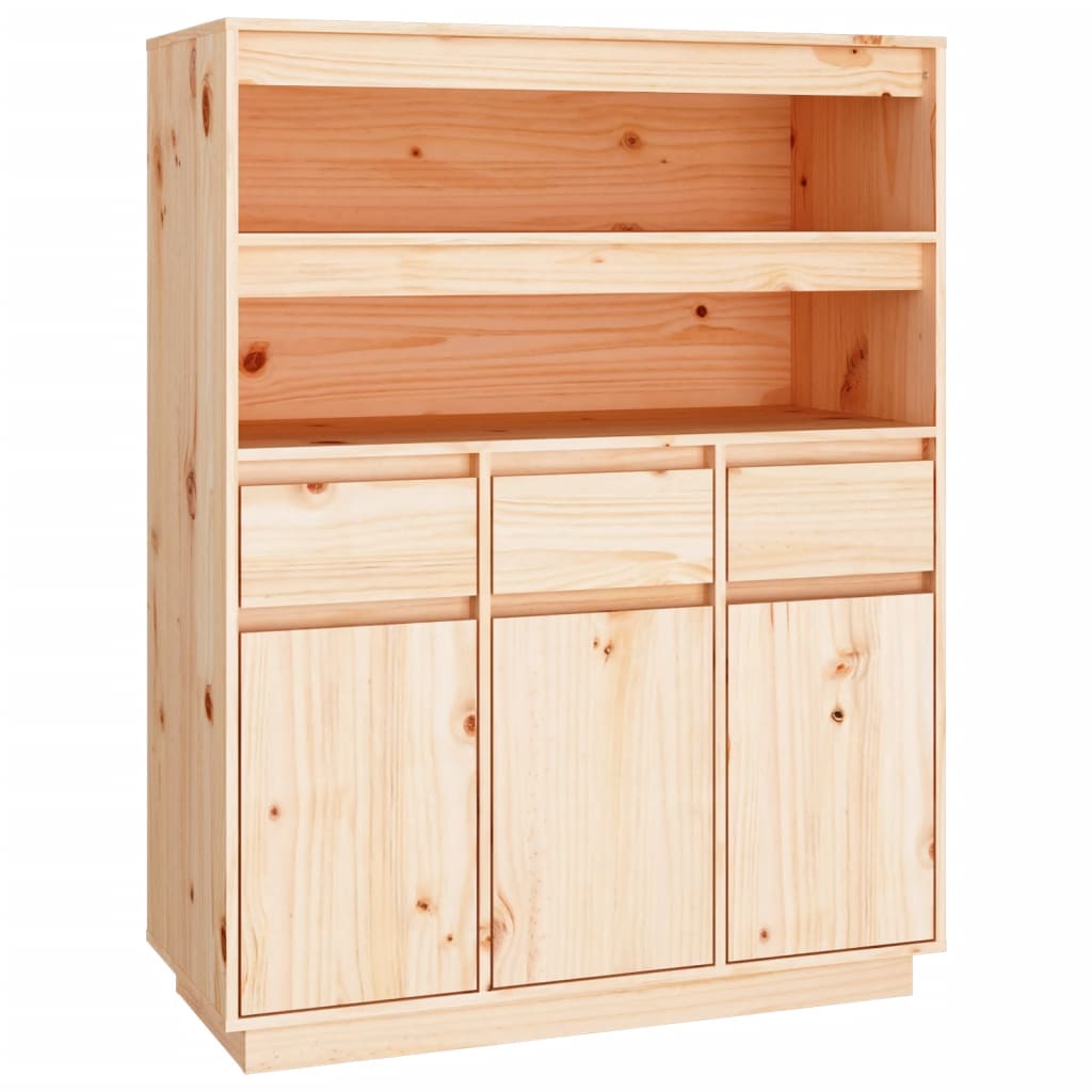 Skap heltre furu 89x40x116,5 cm