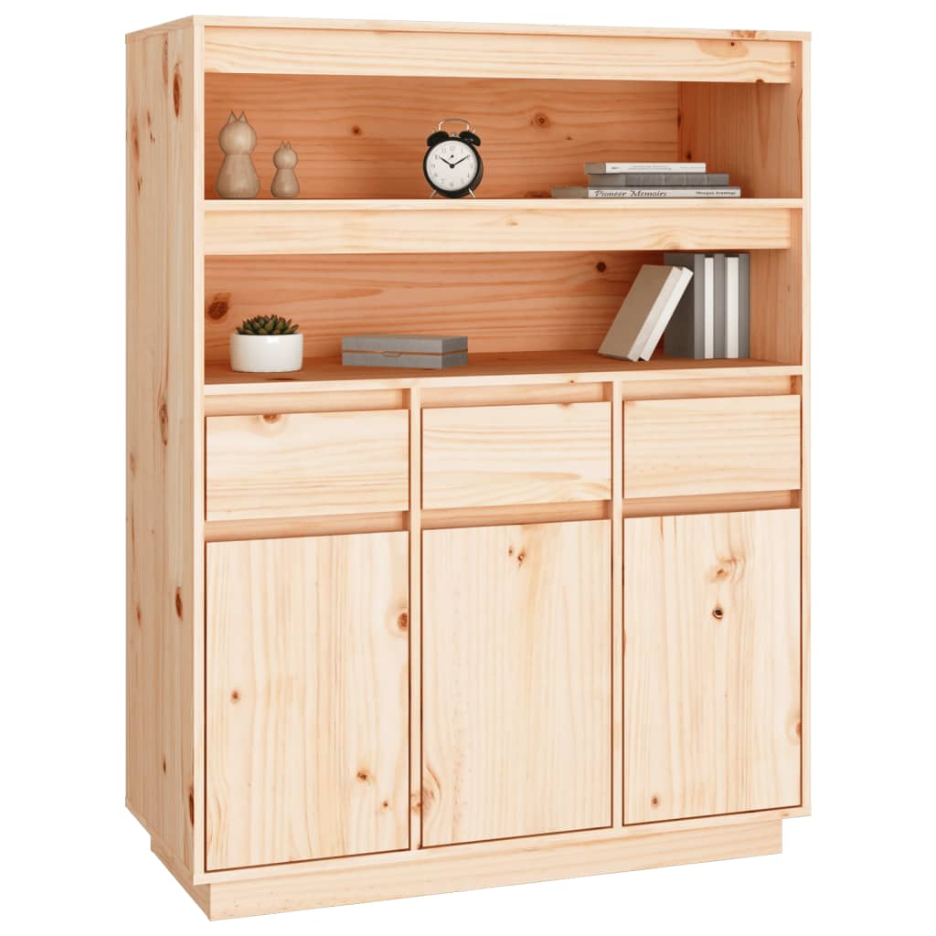 Skap heltre furu 89x40x116,5 cm