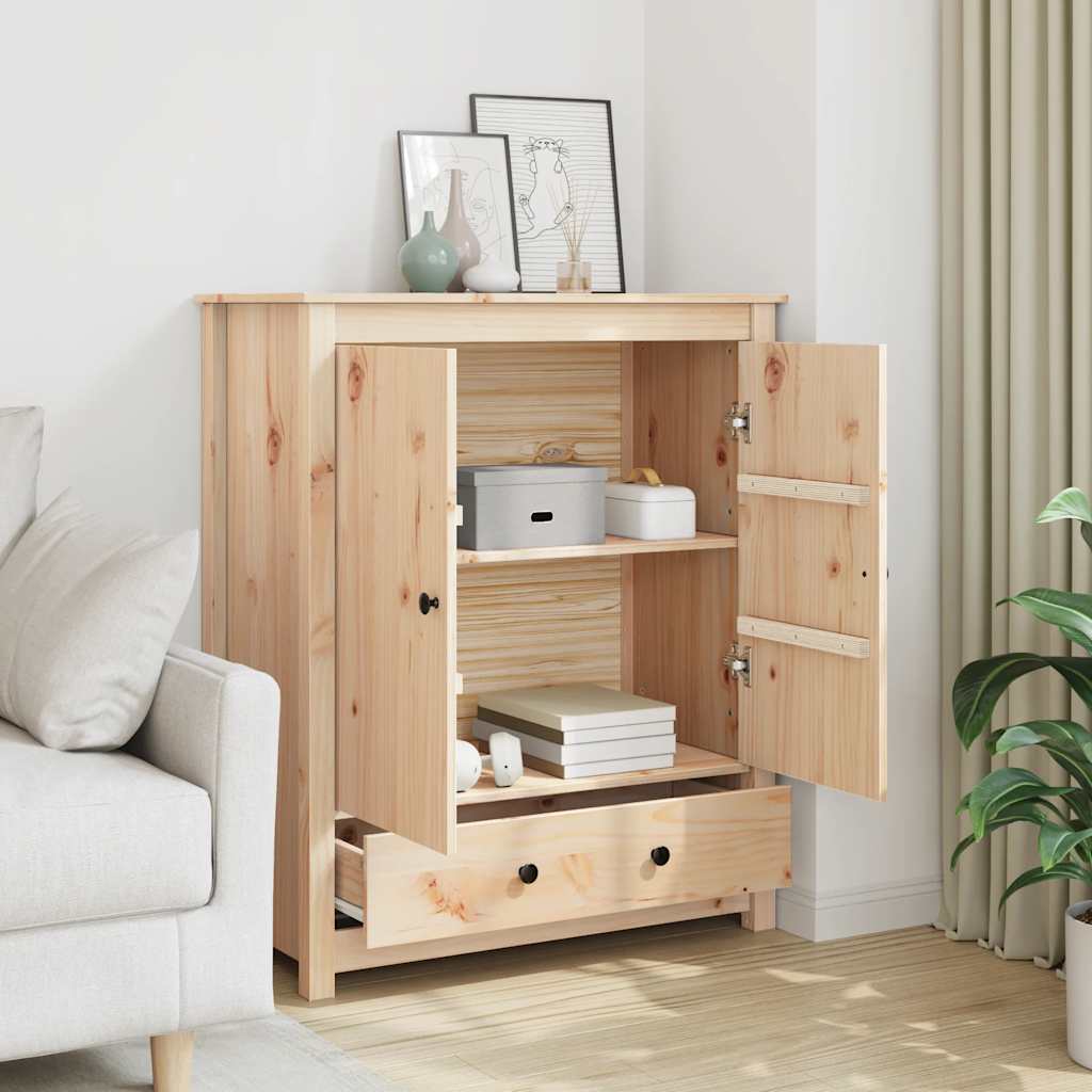 Bokhylle Tre 83x41,5x100 cm heltre furu