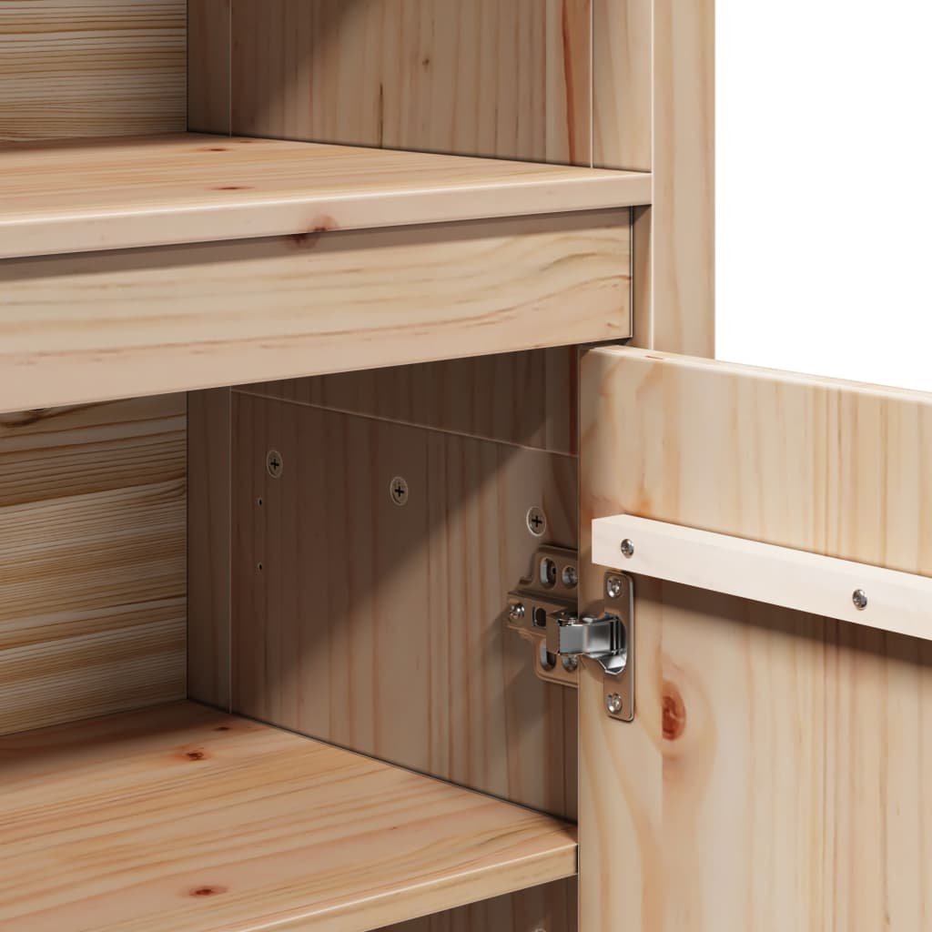 Skap Tre 80x35x154 cm heltre furu