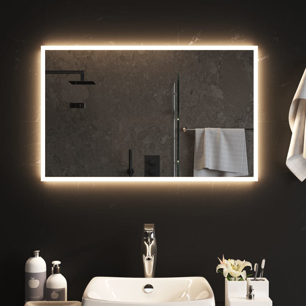 Baderomsspeil med LED 50x80 cm