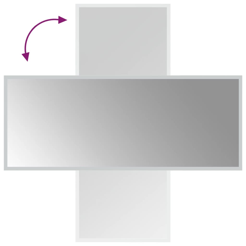 Baderomsspeil med LED 40x100 cm