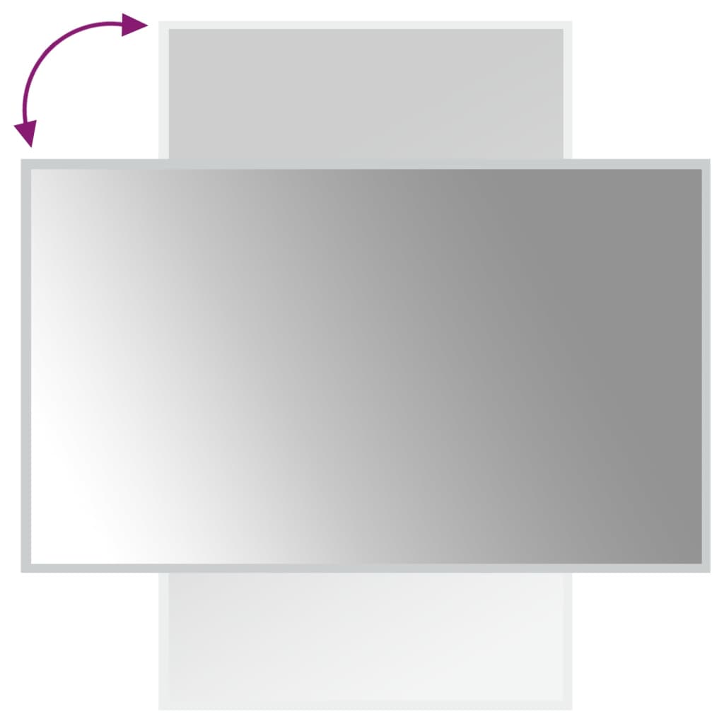 Baderomsspeil med LED 60x100 cm