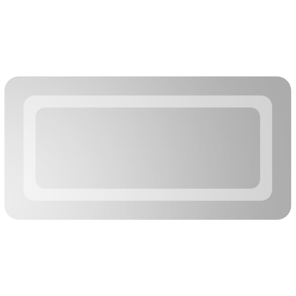 Baderomsspeil med LED 30x60 cm