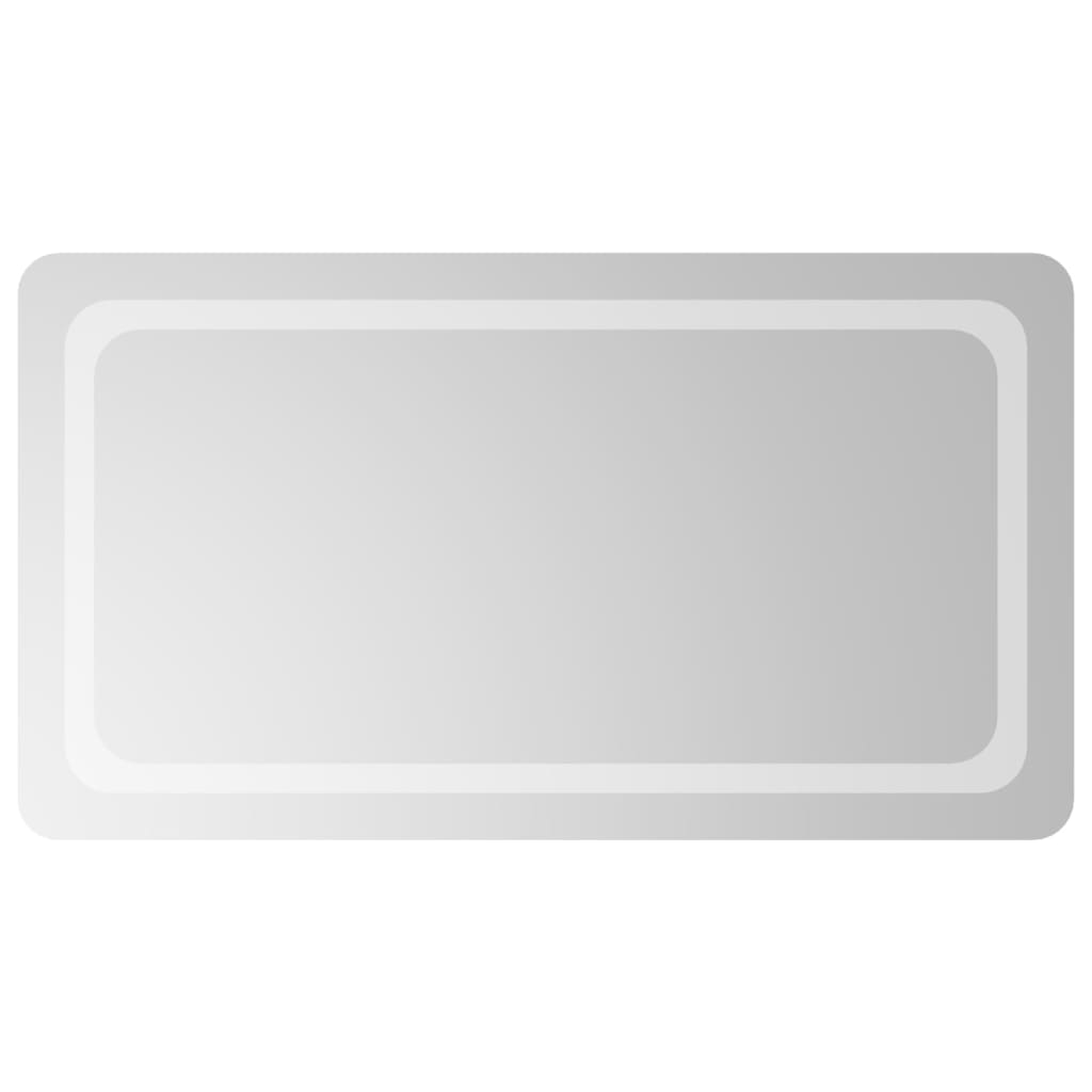 Baderomsspeil med LED 50x90 cm