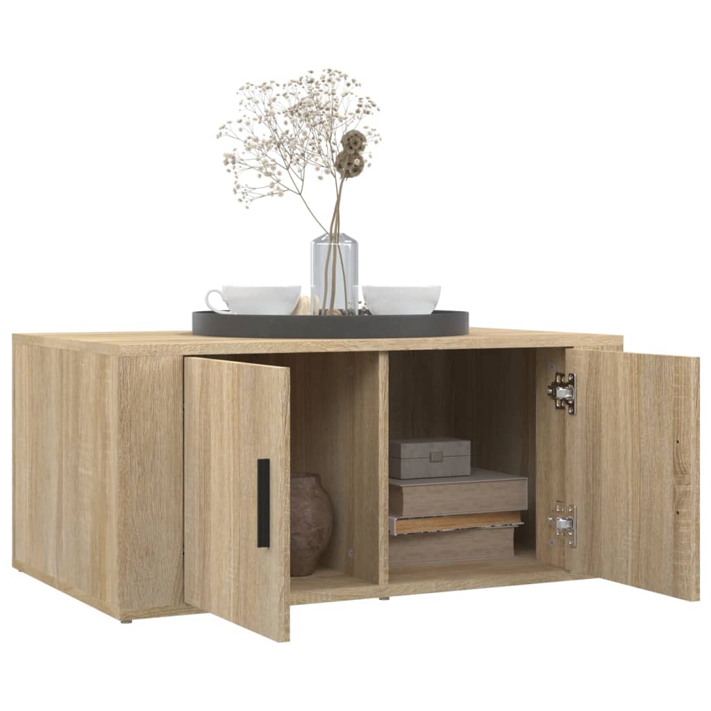Salongbord Sofabord Sonoma Eik 80x50x36 cm