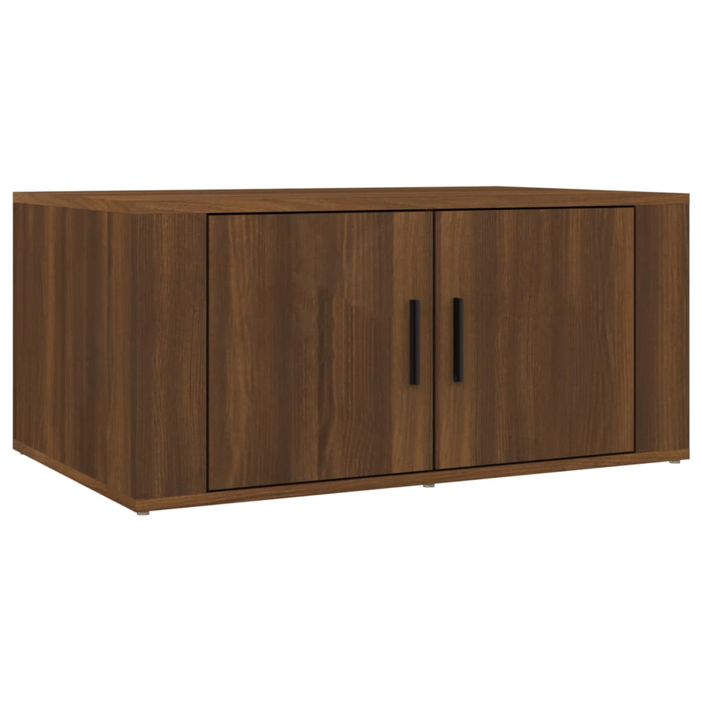 Salongbord Sofabord Brun Eik 80x50x36 cm