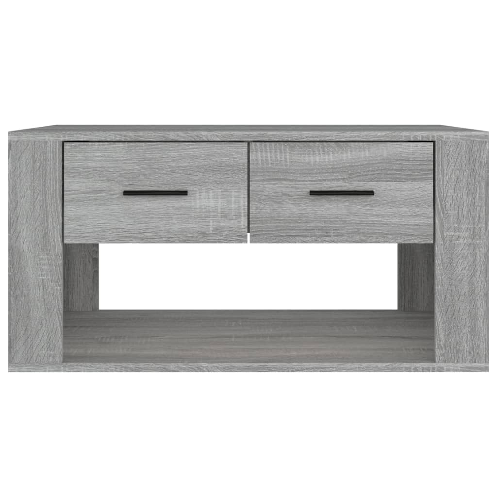 Salongbord Sofabord Sonoma Grå 80x50x40 cm