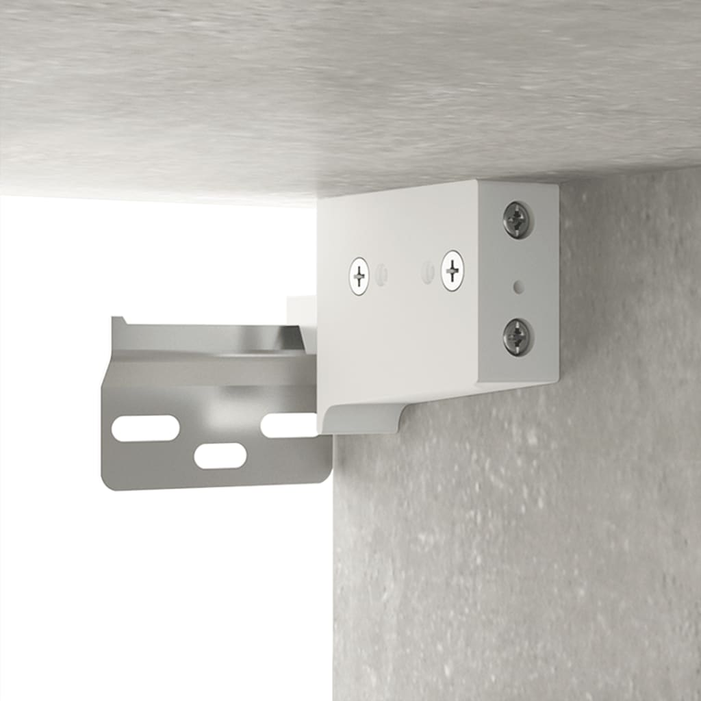 TV-Møbel Betonggrå Vegghengt TV-benk 100x34,5x40 cm
