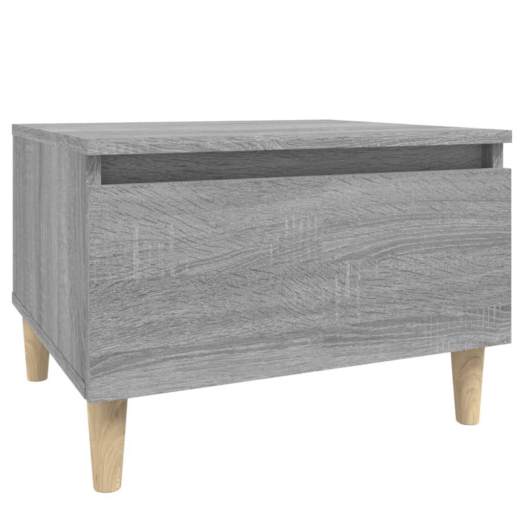 Salongbord Sofabord Sonoma Grå 2 stk 50x46x35 cm