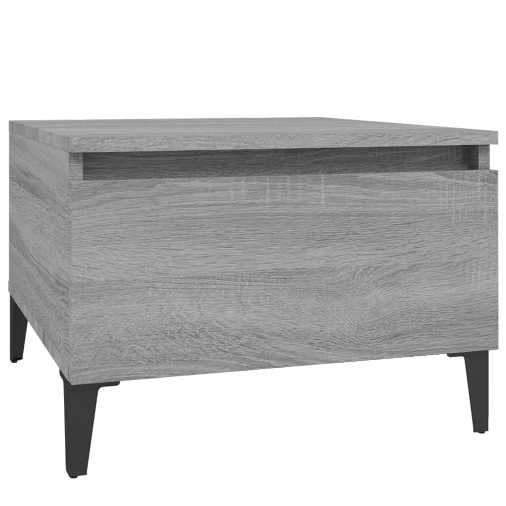 Salongbord Sofabord Sonoma Grå 2 stk 50x46x35 cm