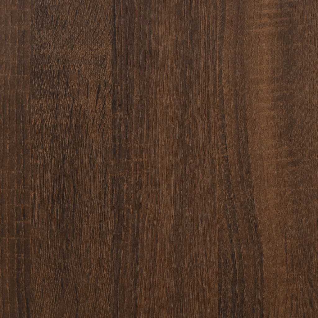 Sidebord Brun Eik 2 stk 50x46x50 cm