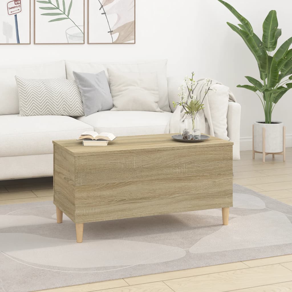Salongbord Sofabord Sonoma Eik 90x44,5x45 cm