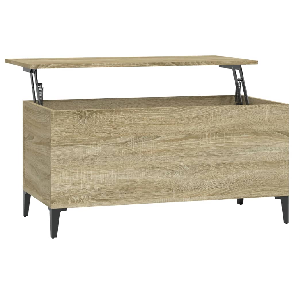 Salongbord Sofabord Sonoma Eik 90x44,5x45 cm