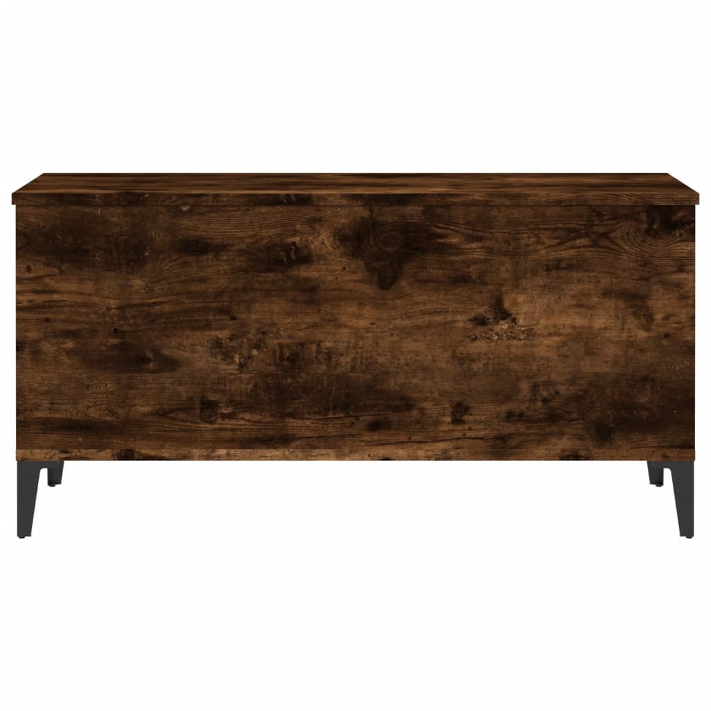 Salongbord Sofabord Røkt Eik 90x44,5x45 cm