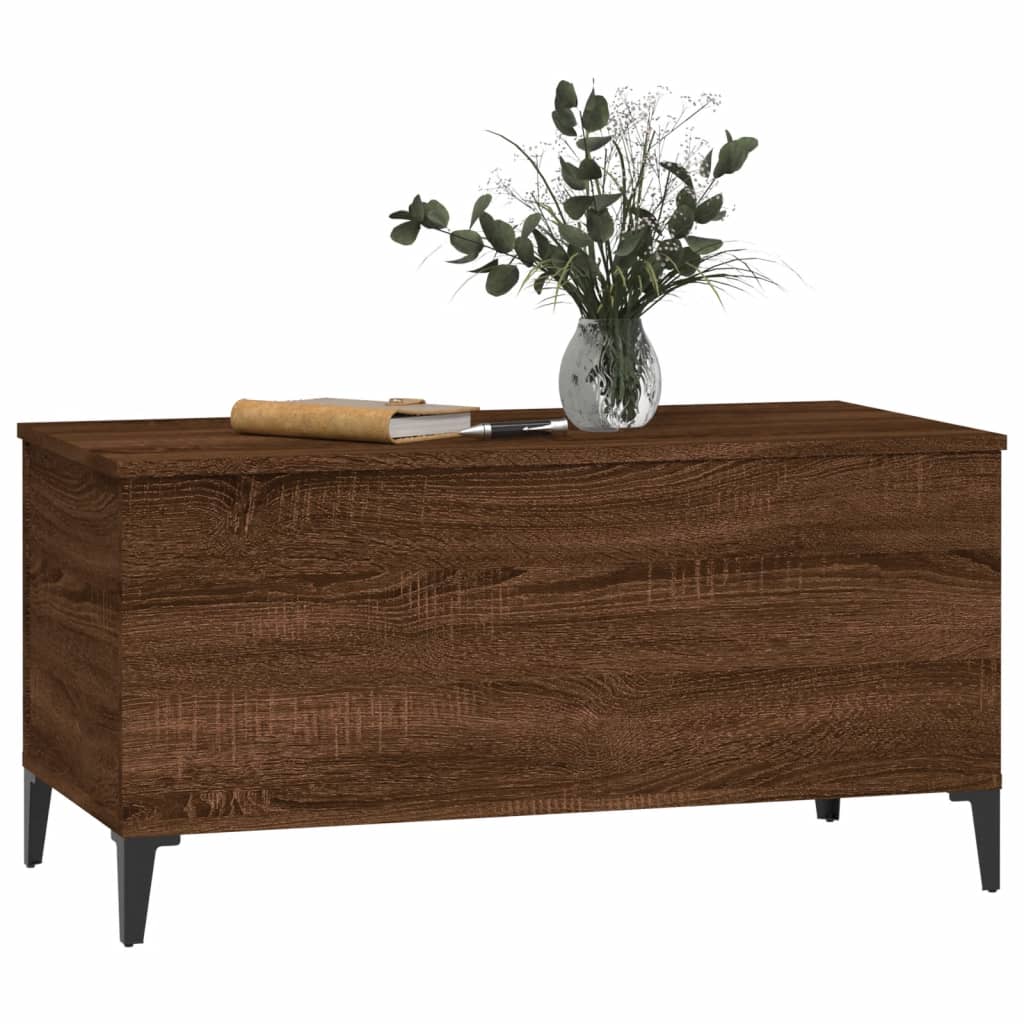 Salongbord Sofabord Brun Eik 90x44,5x45 cm