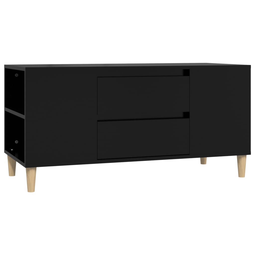 TV-Møbel Svart TV-benk 102x44,5x50 cm