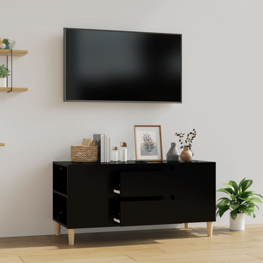 TV-Møbel Svart TV-benk 102x44,5x50 cm