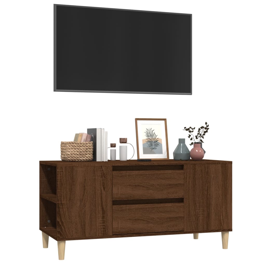 TV-Møbel Brun Eik TV-benk 102x44,5x50 cm