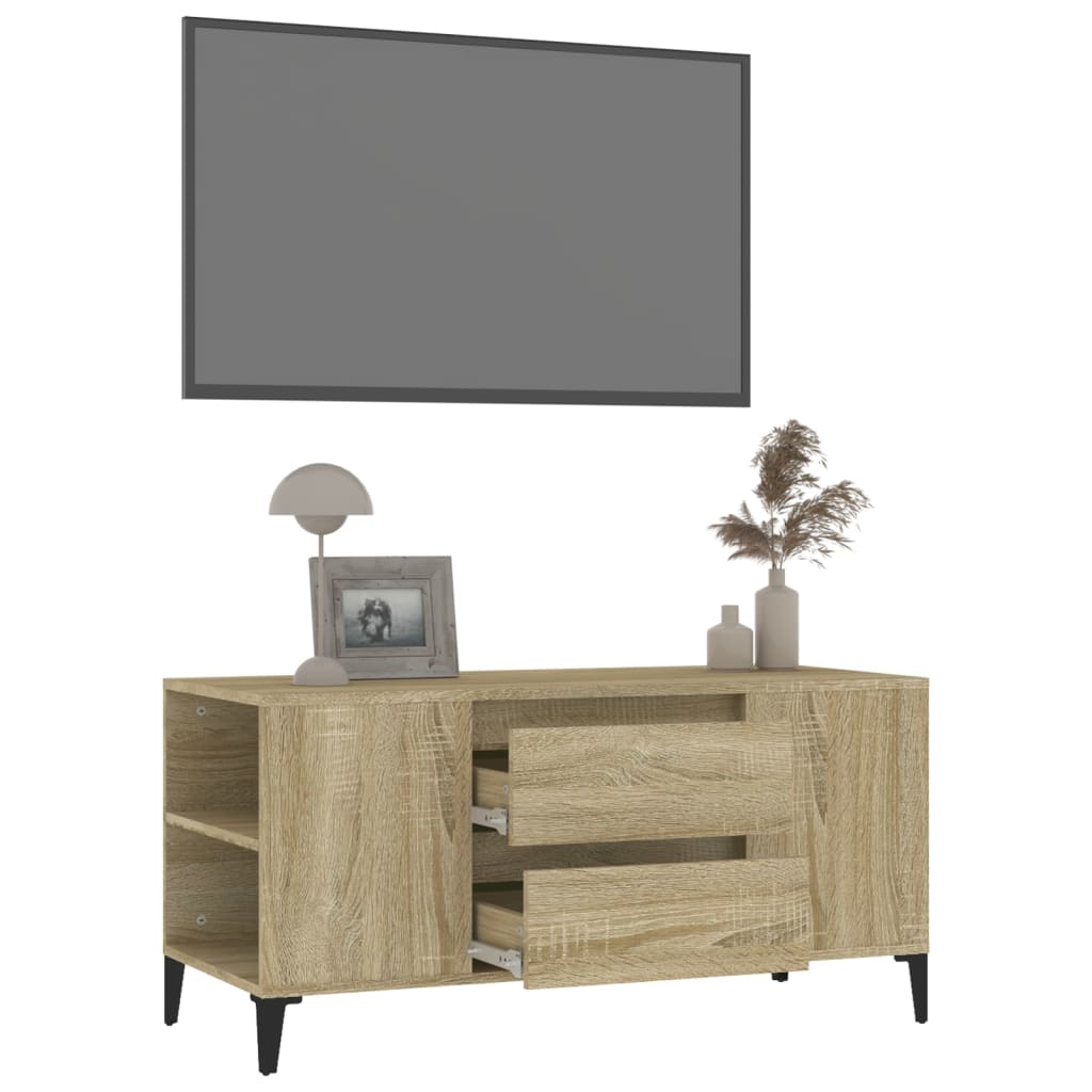TV-Møbel Sonoma Eik TV-benk 102x44,5x50 cm