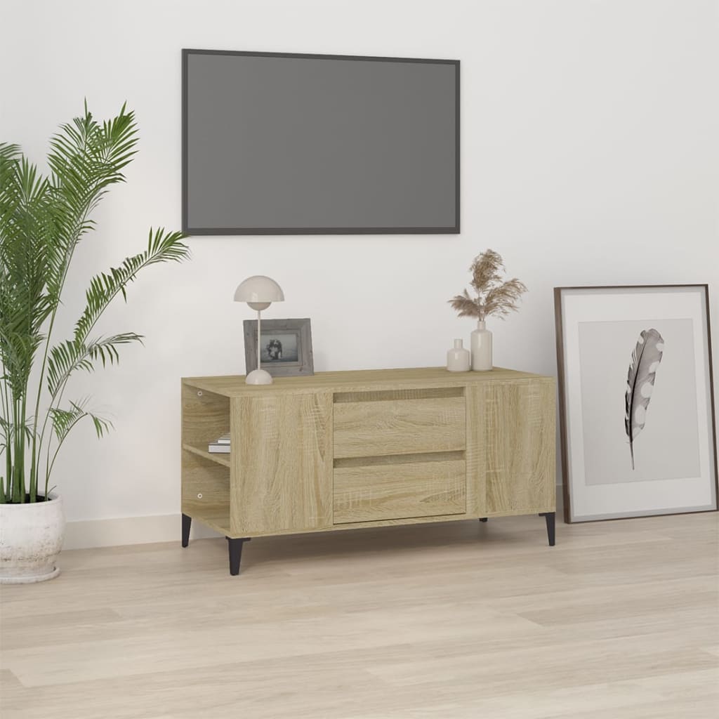TV-Møbel Sonoma Eik TV-benk 102x44,5x50 cm