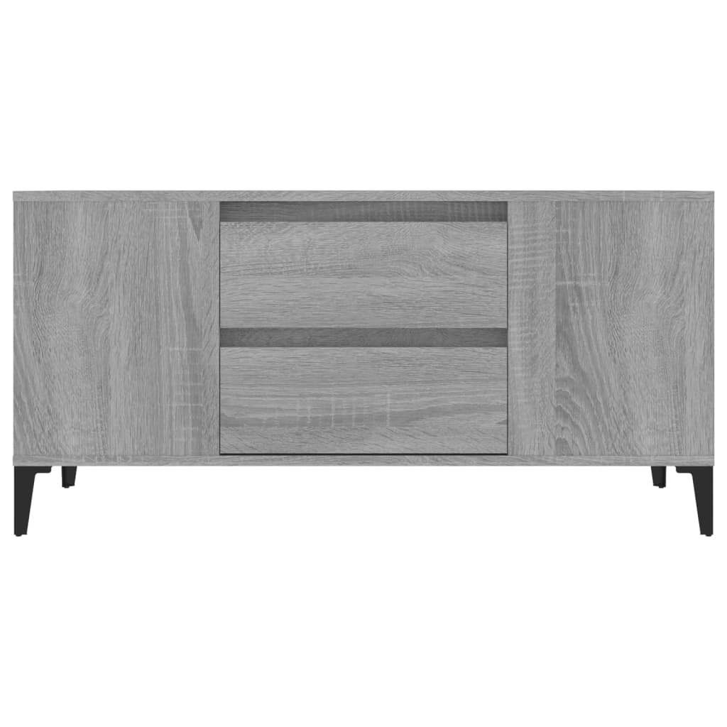 TV-Møbel Sonoma Grå TV-benk 102x44,5x50 cm