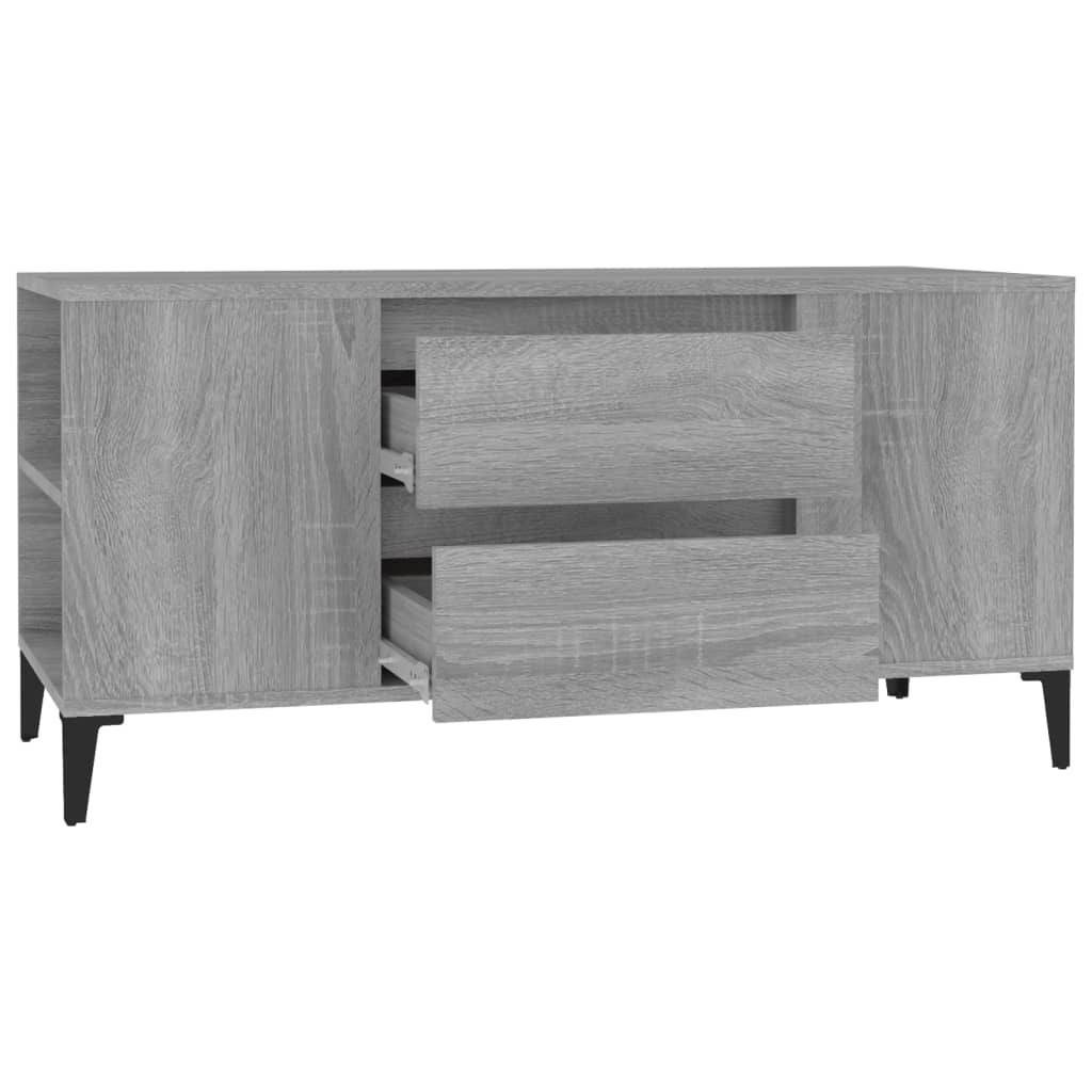 TV-Møbel Sonoma Grå TV-benk 102x44,5x50 cm