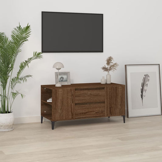 TV-Møbel Brun Eik TV-benk 102x44,5x50 cm
