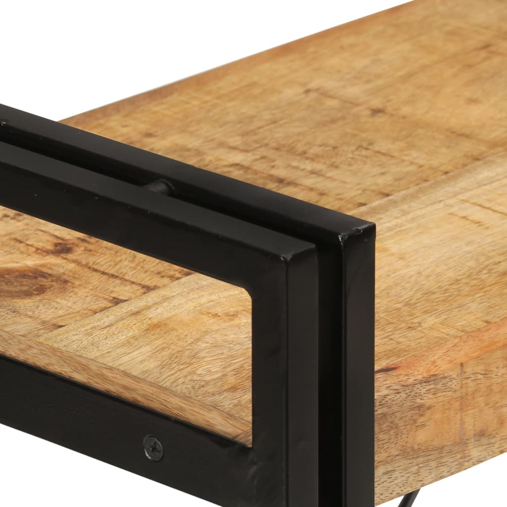 Bokhylle Tre 3 etasjer 77x30x80 cm heltre mango