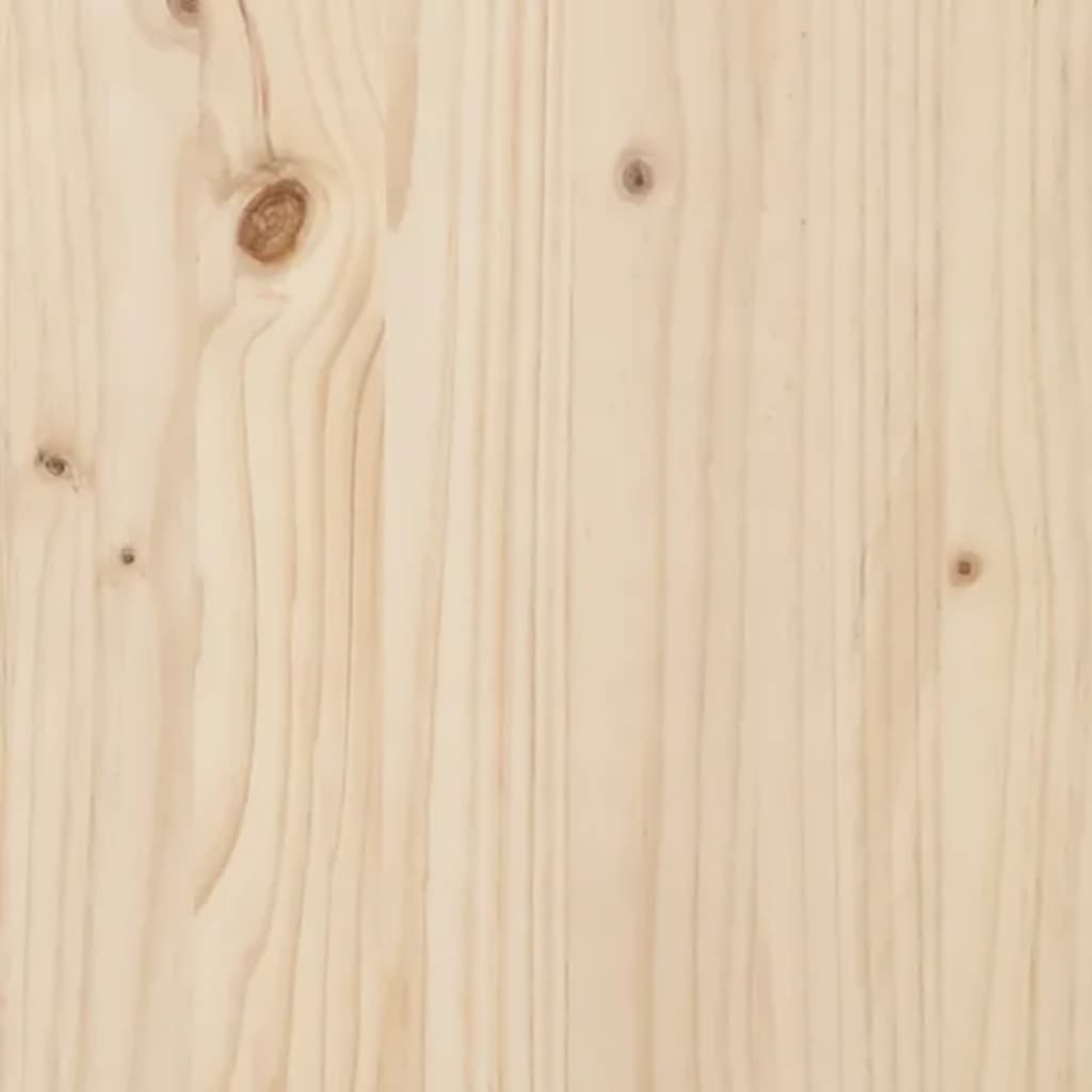 Putekasse 121x55x64 cm heltre furu