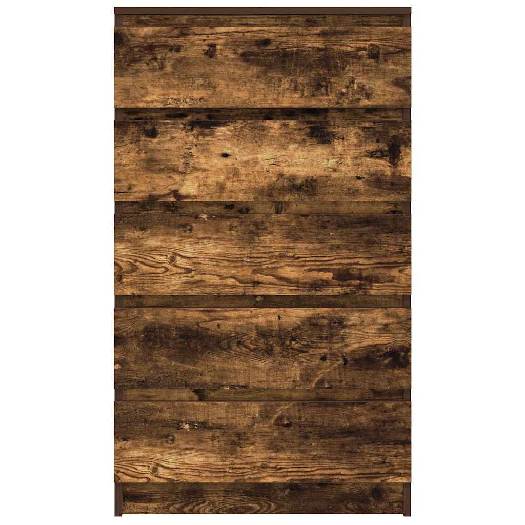 Kommode Røkt Eik 60x36x103 cm