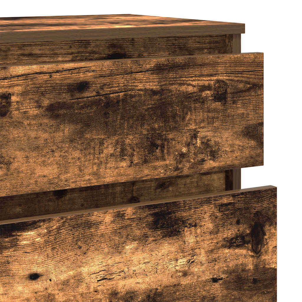 Kommode Røkt Eik 60x36x103 cm