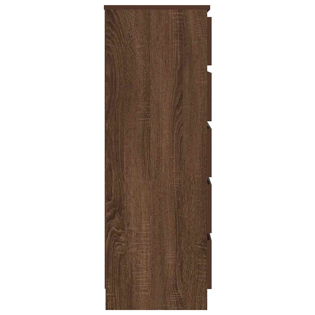Kommode Brun Eik 60x36x103 cm