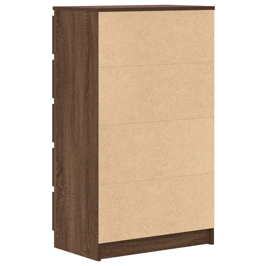 Kommode Brun Eik 60x36x103 cm