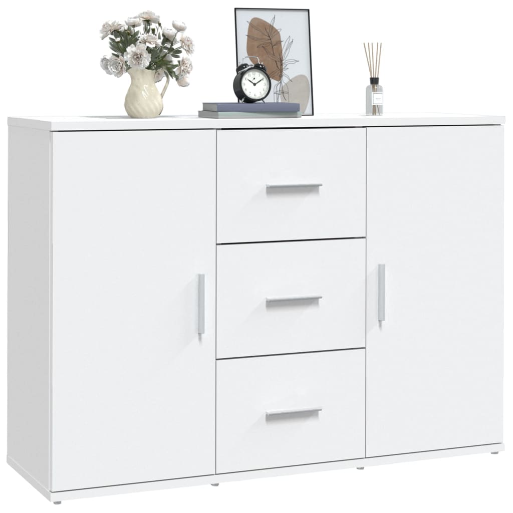 Skjenk Hvit 91x29,5x65 cm