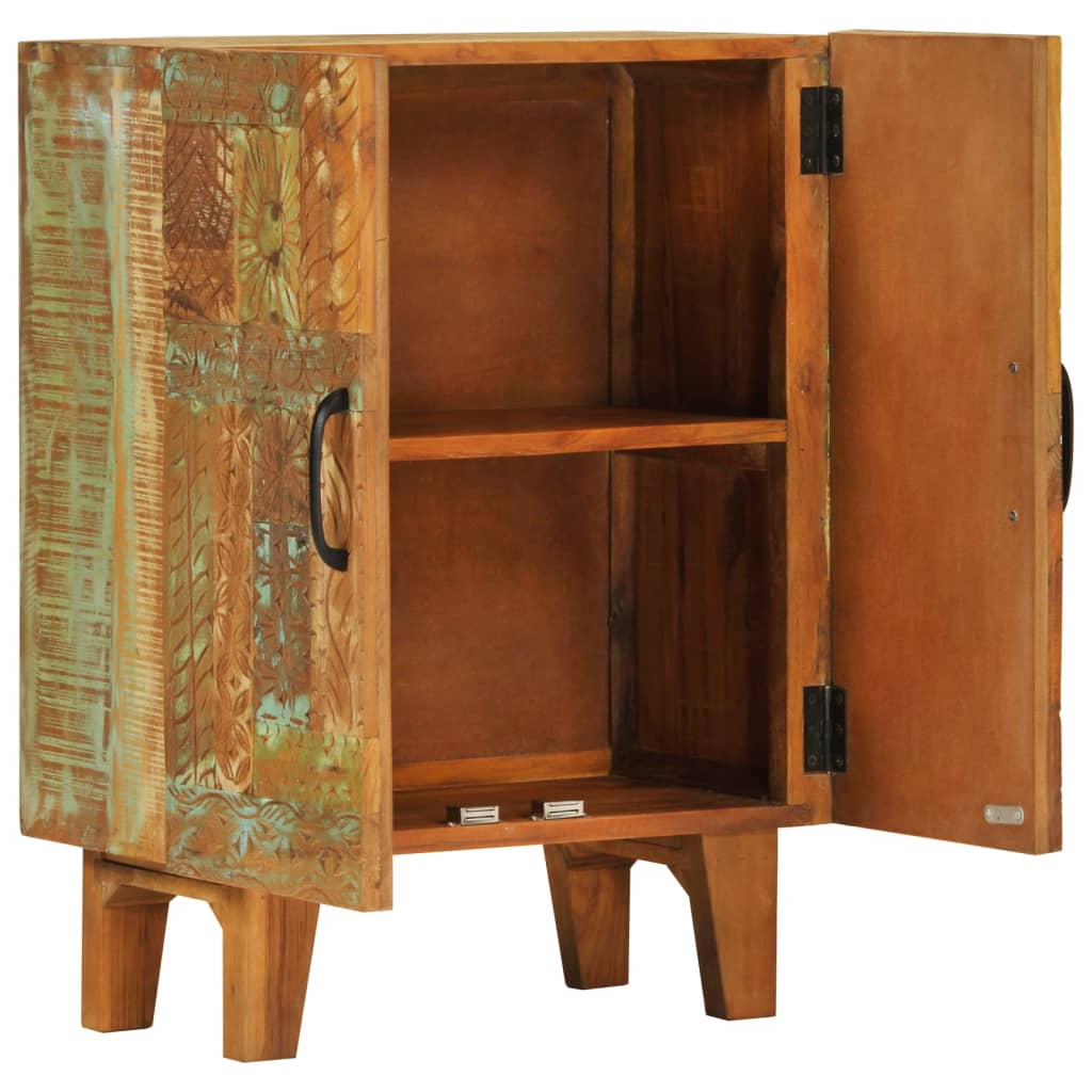Skap Tre 55x30x75 cm gjenvunnet heltre