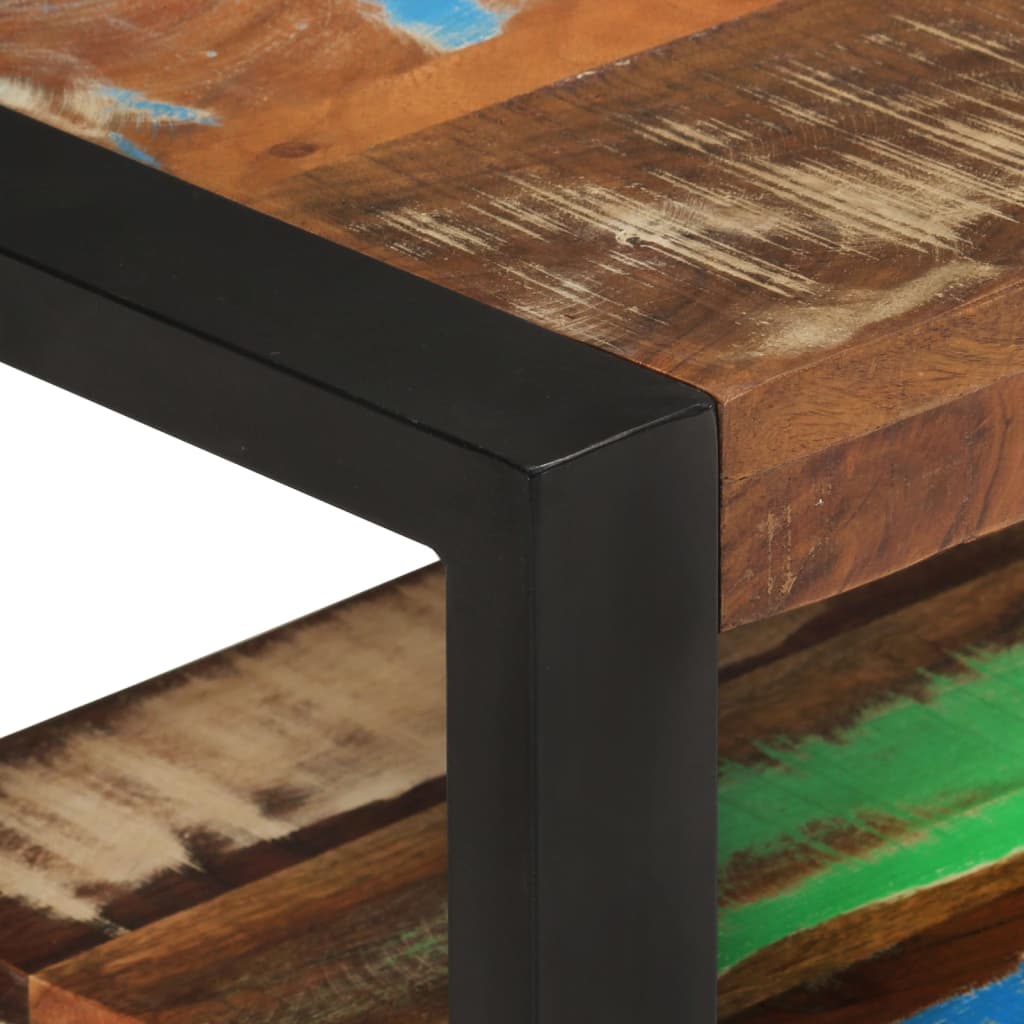 TV-Møbel Tre TV-benk 120x30x45 cm gjenvunnet heltre